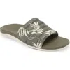 Olukai Maha Olu Slide Sandal In Hunter/aloha
