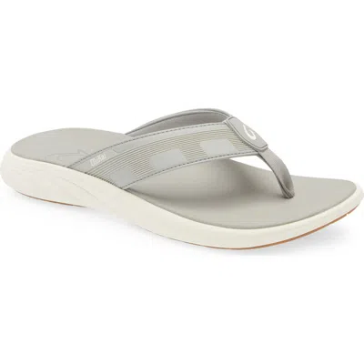 Olukai Malana Flip Flop In Ash/ash
