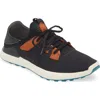 Olukai Manele Golf Shoe In Black/dark Shadow