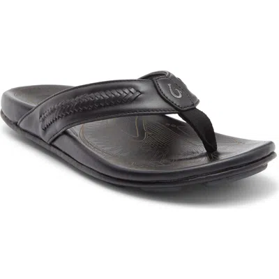 Olukai Mea Ola Mano Sandal In Black
