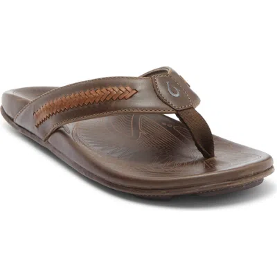 Olukai Mea Ola Mano Sandal In Brown