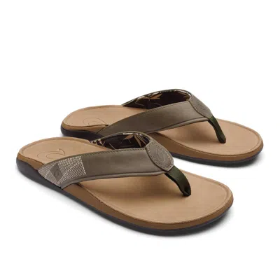 Olukai Tuahine Waterproof Flip Flop In Neutral