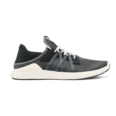 Olukai Men's Holo Sneaker In Dark Shadow In Black
