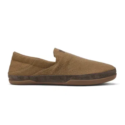 Olukai Men's Kalawa Slipper In Almond In Burgundy