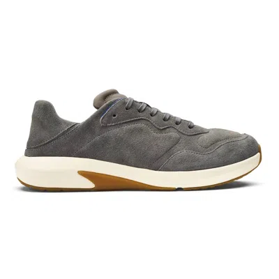 Olukai Men's Koheo Sneaker In Charcoal In Pink