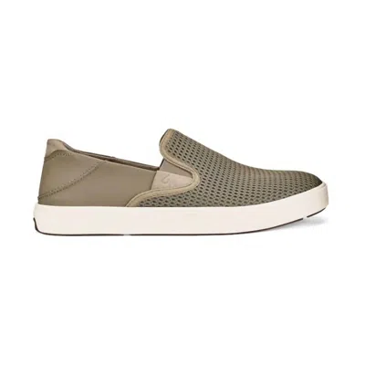 Olukai Men's Lae'ahi Breathable Slip-on Shoes In Clay In Brown