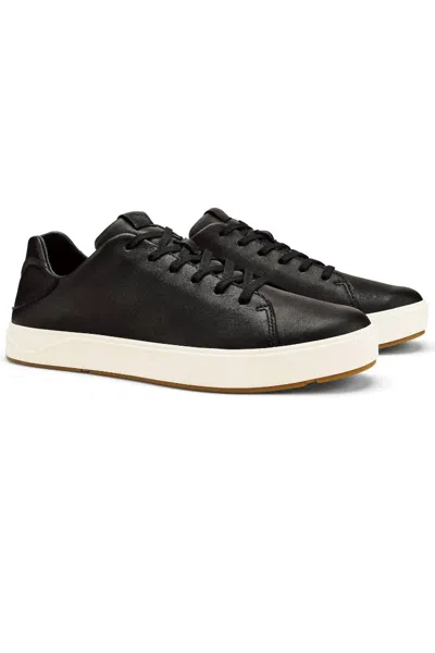 Olukai Men's Lae‘ahi Lī ‘ili Shoe In Onix/onix In Black