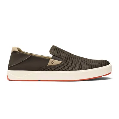 Olukai Men's Lae'ahi Slip-on Shoes In Kona In Brown