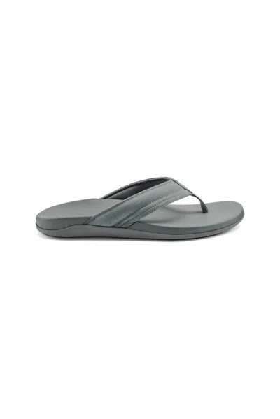 Olukai Men's Maha Recovery Sandal In Cooler Grey/cooler Grey In Blue