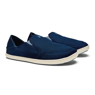 Olukai Men's Nohea Mesh Slip-on In Moonlit Ocean/blissful Blue