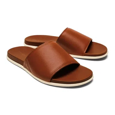 Olukai Men 'olali Slide Sandal In Fox/fox In Multi