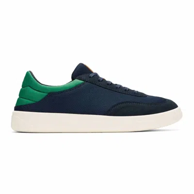 OLUKAI MEN PUNINI SNEAKER IN NAVY/BAMBOO