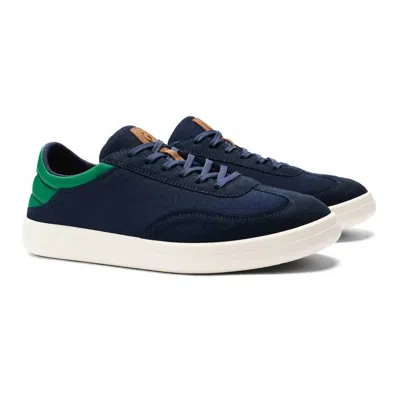 OLUKAI MEN'S PUNINI SNEAKER IN NAVY/BAMBOO