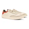 Olukai Men's Punini Sneakers In Off White/molten Orange In Neutral