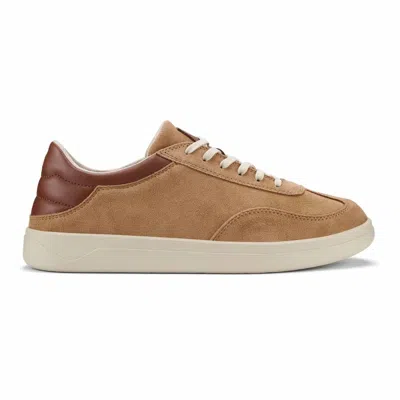 Olukai Men Punini Suede Shoes In Tan/toffee In Multi
