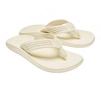 Olukai Men's Ulele Beach Sandal In White Sand