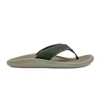 Olukai Men's Ulele Beach Sandals In Nori/clay In Multi