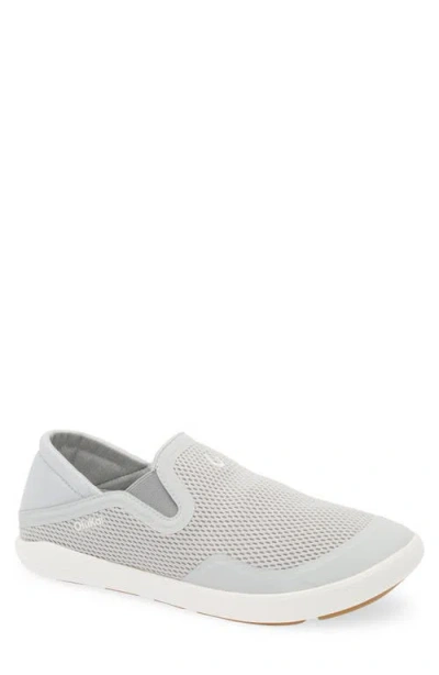 Olukai Moku Slip-on Sneaker In Gray