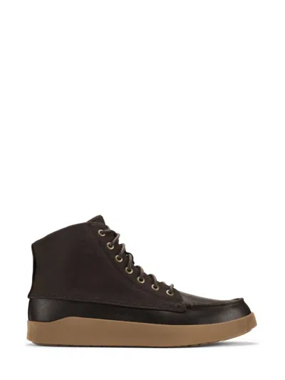 Olukai Molina Boot In Dark Wood In Dark Wood/dark Wood