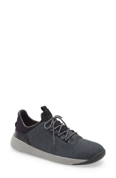 Olukai Nanea Li Sneaker In Wind Grey/black