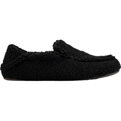 Olukai Nohea Heu Slipper Black / Black 20459-4040 Women's