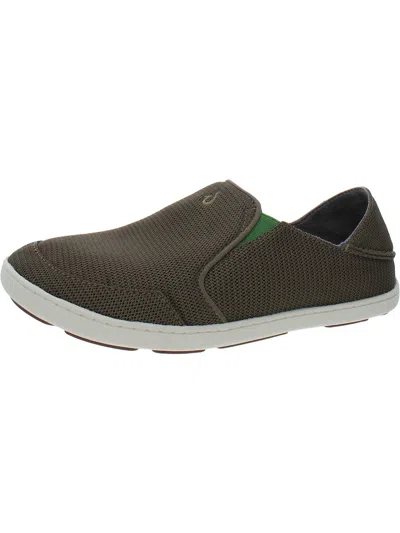 Olukai Nohea Mesh Mens Convertible Breathable Loafers In Grey