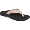 Olukai Ohana Flip Flop In Black