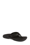 Olukai Ohana Flip Flop In Black/hua