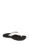 Olukai Ohana Flip Flop In Bright White/hua