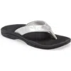 Olukai Ohana Flip Flop In Metallic