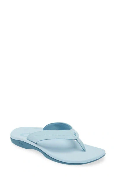 Olukai Ohana Flip Flop In Blue