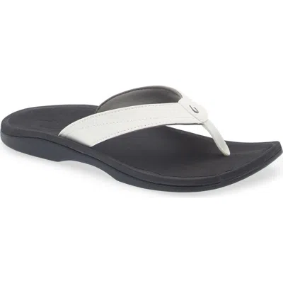 Olukai Ohana Flip Flop In White