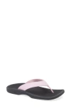 Olukai Ohana Flip Flop In Paradise Pink/lava Rock