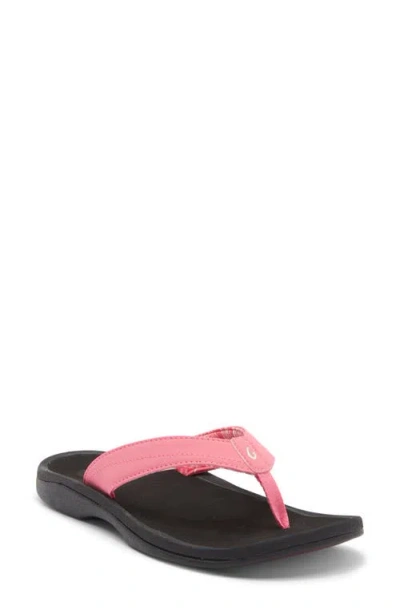 Olukai Ohana Flip Flop In Pink