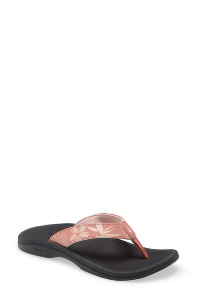 Olukai Ohana Flip Flop In Rosette/paradise
