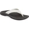 Olukai Ohana Flip Flop In White/kapa