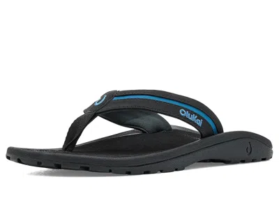 Olukai Ohana Palua Men's Sandals Black/slate: 15 D - Medium