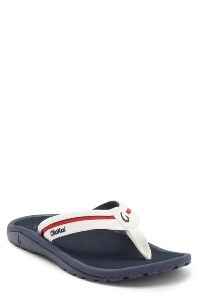 Olukai Ohana Plua Flip Flop In Multi