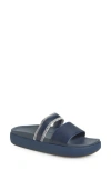 Olukai Pae Slide Sandal In Mood Indigo/mood Indigo