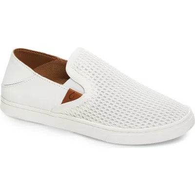 Olukai 'pehuea' Slip-on Sneaker In White