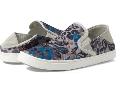 Olukai Pehuea Sneakers Women's Cloudy Pa'i Slip On Casual Shoes Rhs6059 In Multi