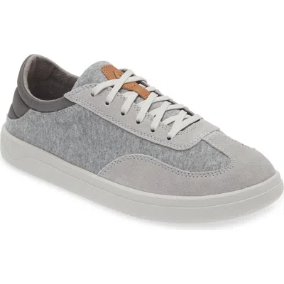 Olukai Pūliki Lace-up Sneaker In Gray