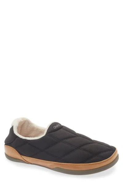 Olukai Puku'i Quilted Slipper In Black