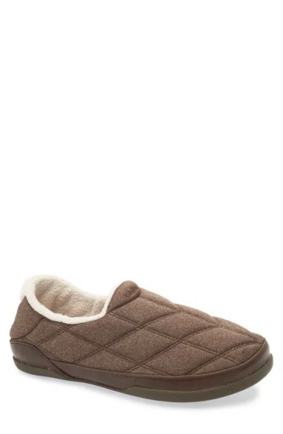 Olukai Puku'i Quilted Slipper In Brown