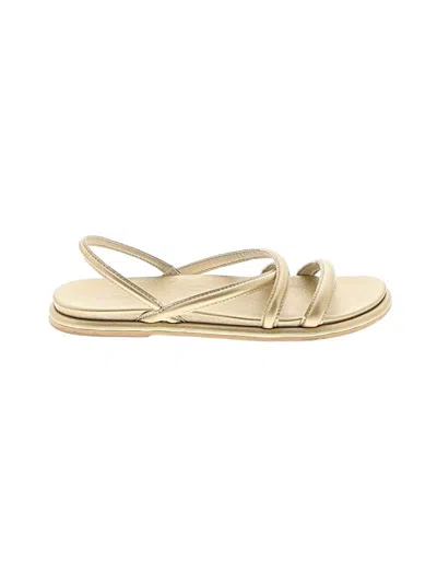 Pre-owned Olukai Sandals In Gold