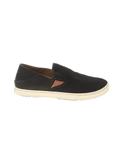 Pre-owned Olukai Sneakers In Black