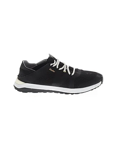 Pre-owned Olukai Sneakers In Black