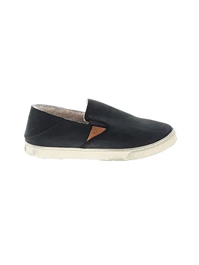 Pre-owned Olukai Sneakers In Black