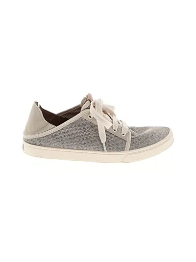 Pre-owned Olukai Sneakers In Gray