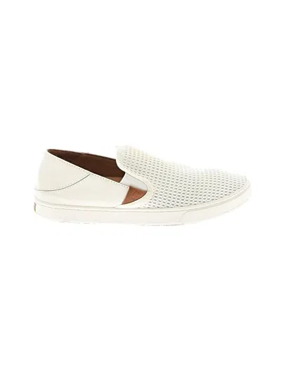 Pre-owned Olukai Sneakers In White